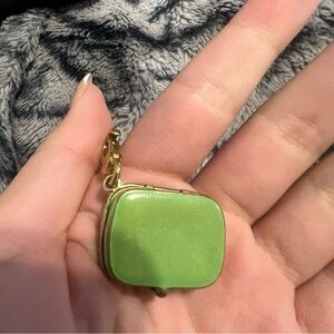 Juicy Couture Green and Gold Bracelet Charm